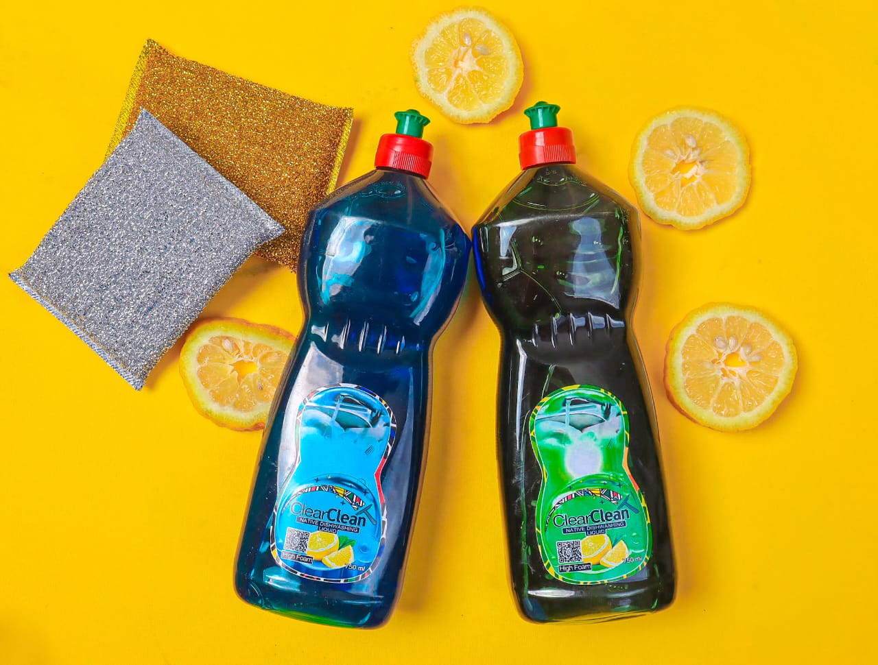 ClearClean team showcasing product quality